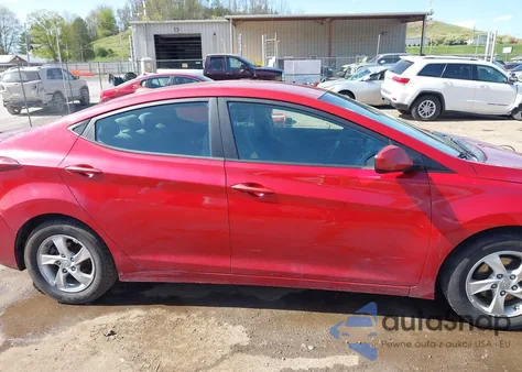2014 Hyundai Elantra Se из США, поврежденный, VIN KMHDH4AE8EU181730